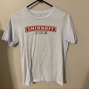 Light Blue Smirnoff Ice T Shirt
